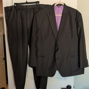 Classic Dark Gray Men's Suit